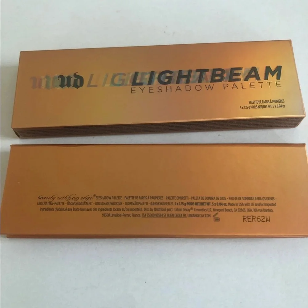 URBAN DECAY Lightbeam Eyeshadow Palette $30 NIB